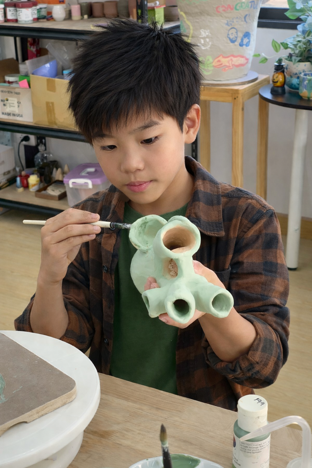 Buffet For Kids: A pottery course for children aged 9-12 years, with an all-inclusive fee for 20 sessions.