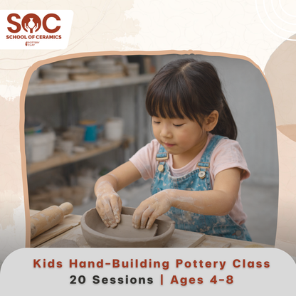 Kids Pottery Buffet (Ages 4-8) : 20 Sessions