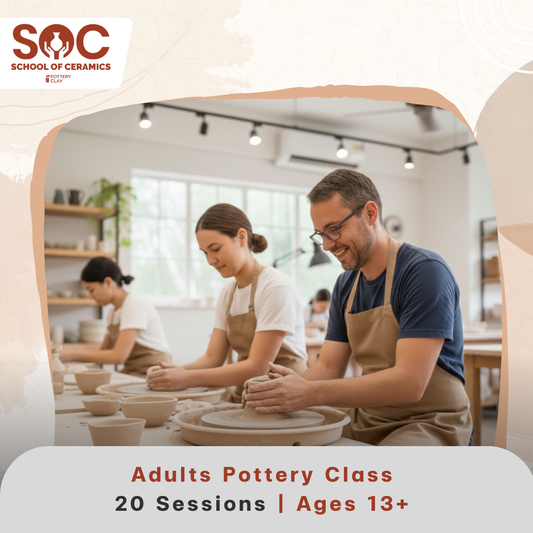 Buffet For Adult: All-inclusive sculpting course for adults, 9 sessions.